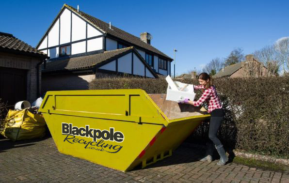 Blackpole Recycling skip hire